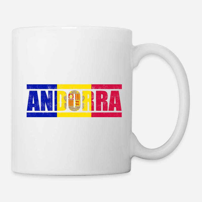 Andorra - Tasse - Weiß