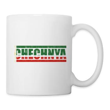 Tschetschenien - Tasse - Weiß - Rechts