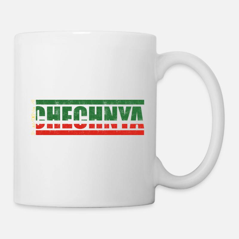 Tschetschenien - Tasse - Weiß