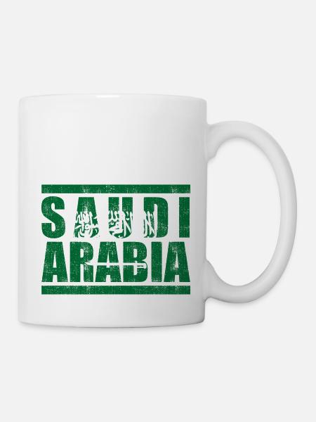 Saudi-Arabien - Tasse - Weiß