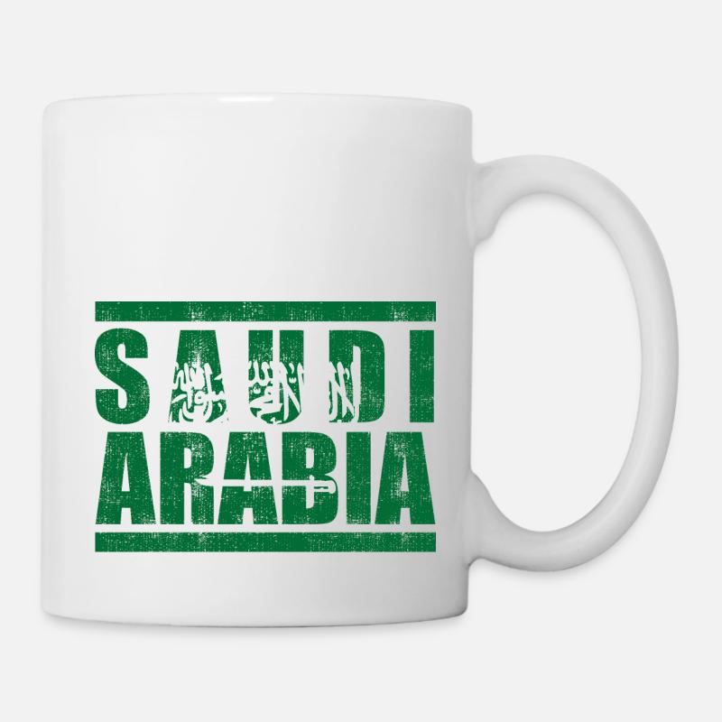 Saudi-Arabien - Tasse - Weiß