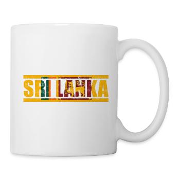 Sri Lanka - Tasse - Weiß - Rechts
