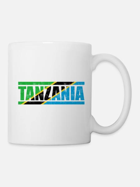 Tansania - Tasse - Weiß