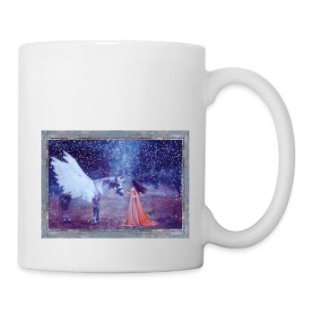 Einhorn - Tasse - Weiß - Rechts