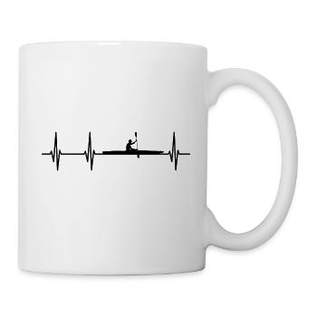 Heartbeat Kayak - Mug - white - Right