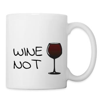 vin pas - Mug blanc - blanc - Droite