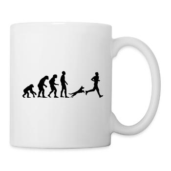 Chien chien - Mug blanc - blanc - Droite