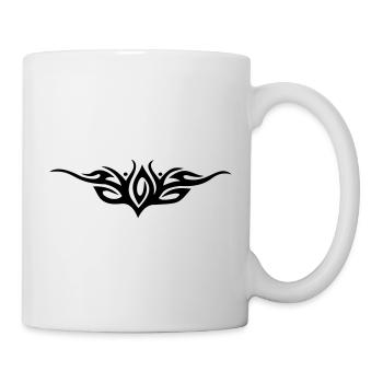 Stammes - Tasse - Weiß - Rechts