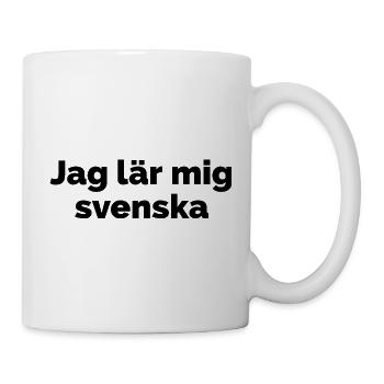 I am learning Swedish - Language Sweden - Mug - white - Right