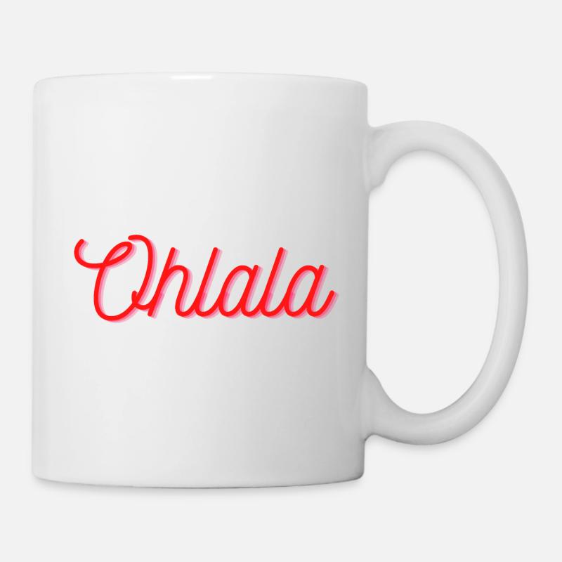 Ohlala - Tasse - Weiß