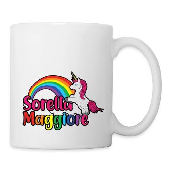 UNICORN ITALY BIG SISTER by The Manzanita ́s - Mug - white - Right