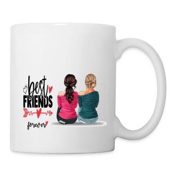 best friends forever - Mug - white - Right