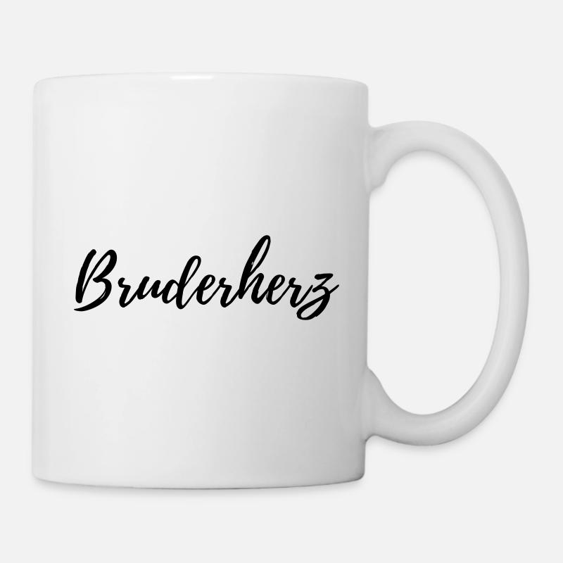 Bruderherz - Tasse - Weiß