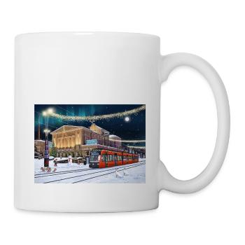 Hämeenkatu, Tampere Finland - Mug - white - Right