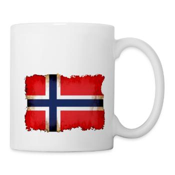 Norway flag - Mug - white - Right