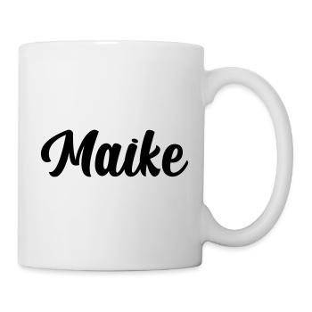 Maike - Tasse - Weiß - Rechts