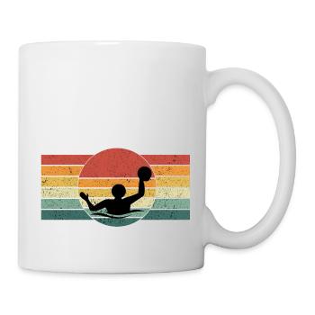 j'peux pas j'ai water polo - Mug blanc - blanc - Droite