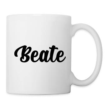 Beate - Tasse - Weiß - Rechts