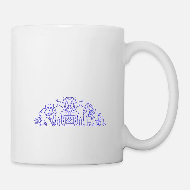 Tradition im Erzgebirge - Tasse - Weiß