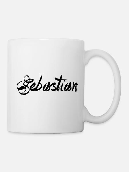 Sebastian - Tasse - Weiß