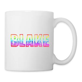 blake rs regenbogen - Tasse - Weiß - Rechts