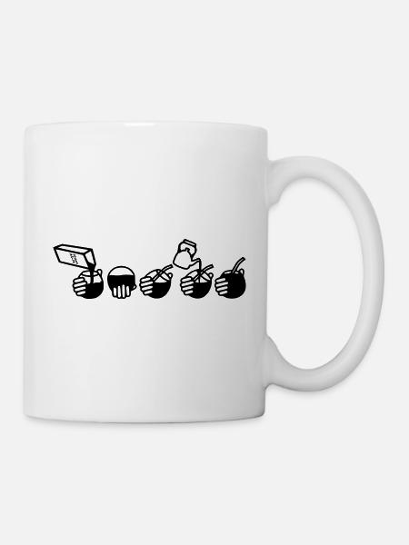 Yerba Getränk - Tasse - Weiß
