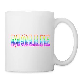 mollie rs rainbow - Mug - white - Right