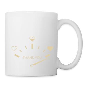 Merci - Mug blanc - blanc - Droite