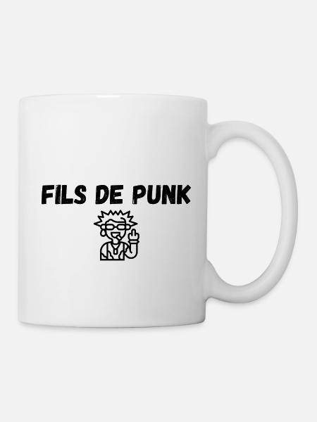 Fils de Punk (2) - Mug blanc - blanc