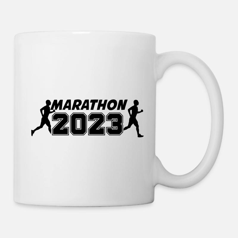 Marathon 2023 - Mug blanc - blanc
