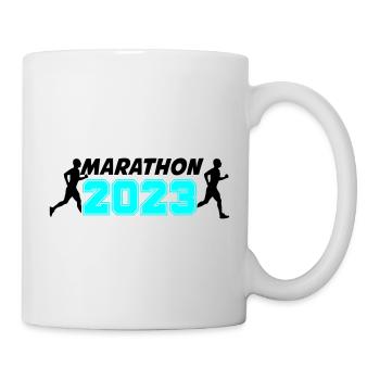Marathon 2023 - Tasse - Weiß - Rechts
