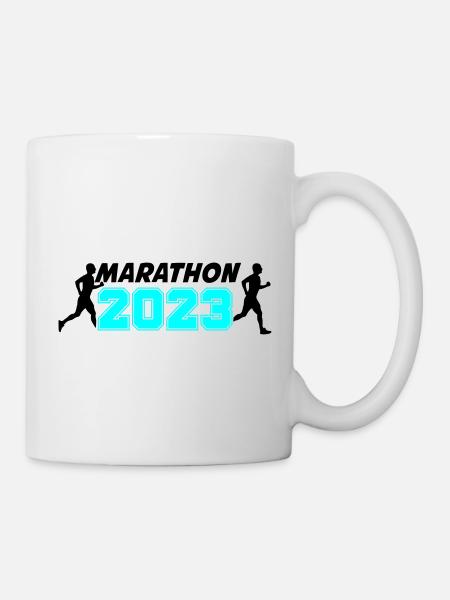 Marathon 2023 - Mug blanc - blanc