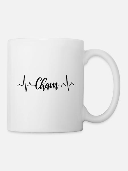 EKG Cham - Tasse - Weiß