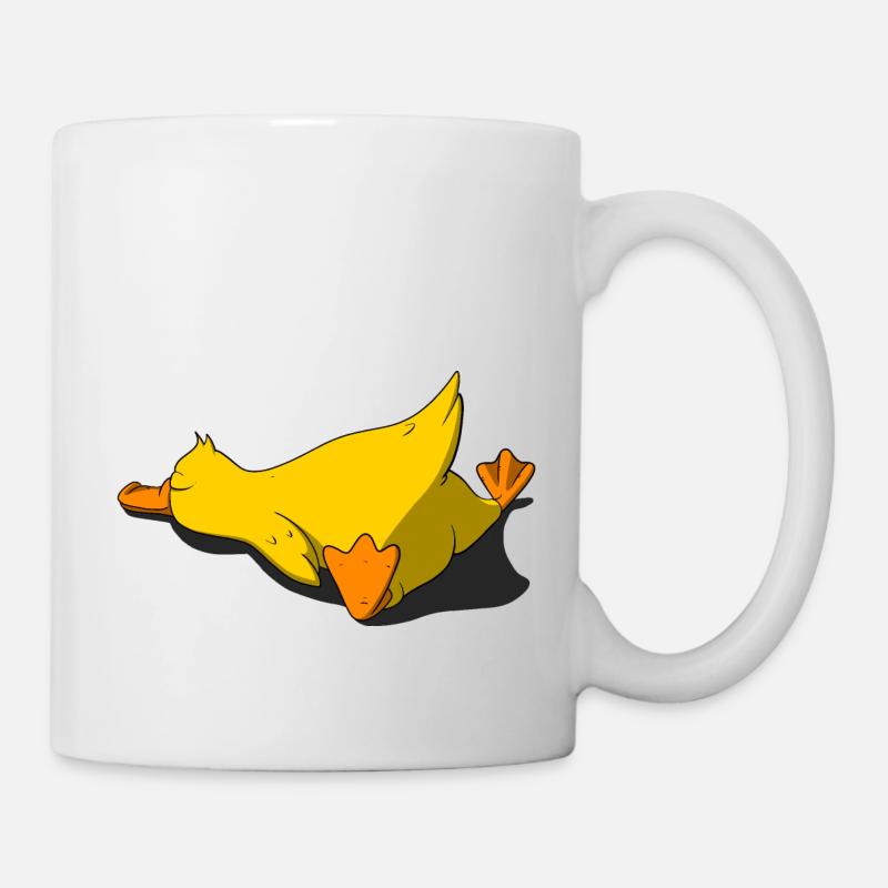 Poussin endormi - Mug blanc - blanc