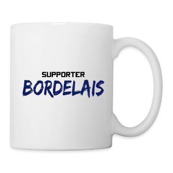 Supporter Bordelais - Fan de sport et de Bordeaux - Mug blanc - blanc - Droite