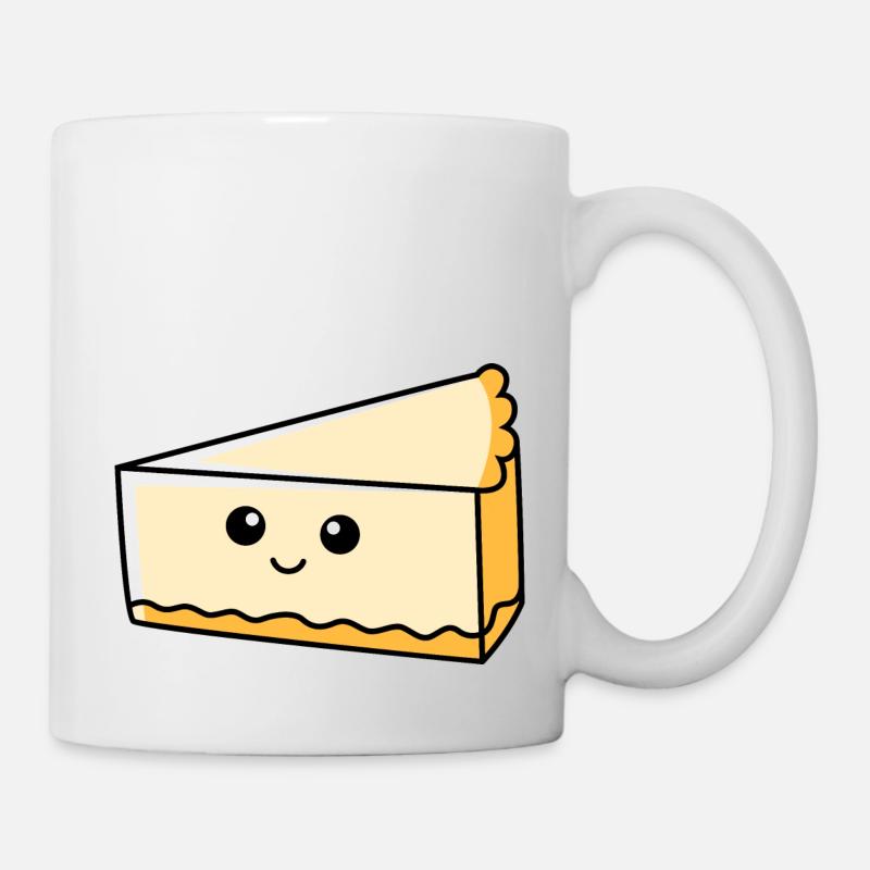 Cheesecake Comic - Tasse - Weiß