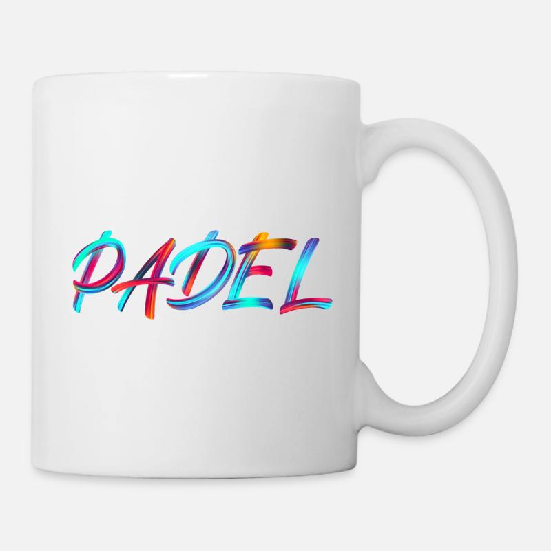 Padel M'appelle - Cadeau pour amateur de padel - Mug blanc - blanc