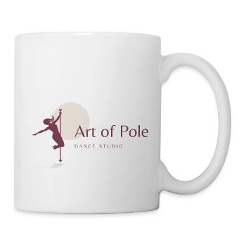 pole dance - Tasse - Weiß - Rechts