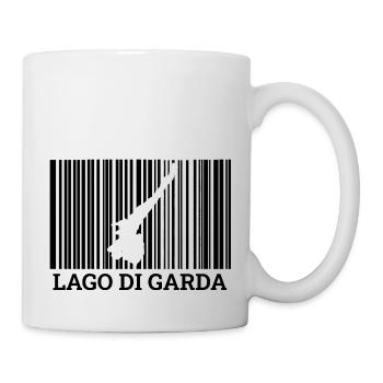 Lake Garda Barcode Lago Di Garda Holiday Gift - Mug - white - Right