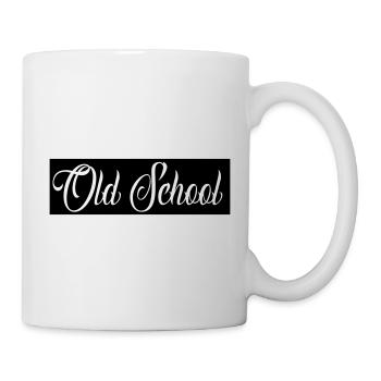 Old School - Mug - white - Right