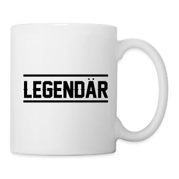 Legendär - Tasse - Weiß - Rechts