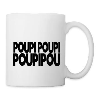 poupi poupi poupipou - Mug blanc - blanc - Droite