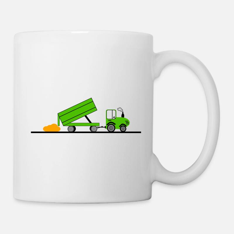 Traktor - Tasse - Weiß