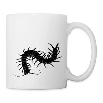 centipede black - Mug - white - Right