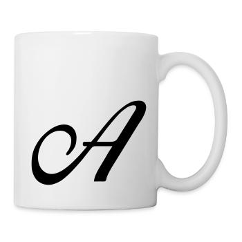A - Tasse - Weiß - Rechts