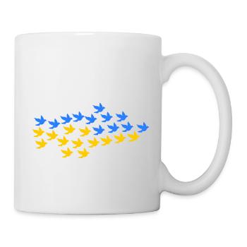 Ukraine - Tasse - Weiß - Rechts