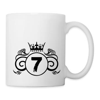 Wappen 7 - Tasse - Weiß - Rechts