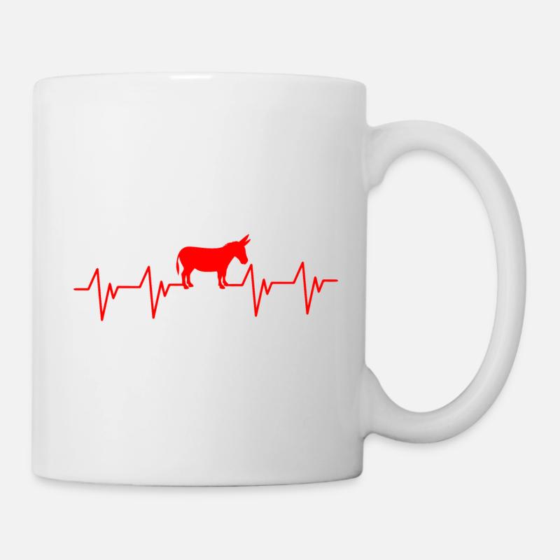 Donkey Esel - Tasse - Weiß