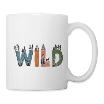 Nature sauvage - Mug blanc - blanc - Droite