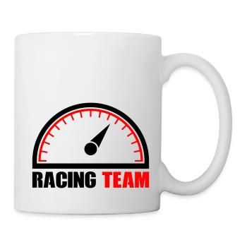 Tacho Racing Team - Tasse - Weiß - Rechts